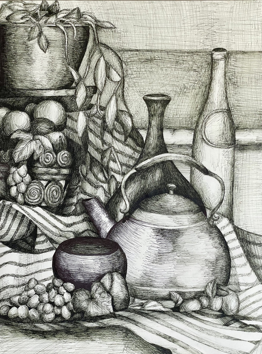 Struck_Still Life with Kettle